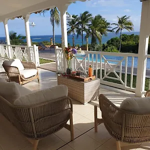  Villa 3 Anses - Creole Avec Vue Panoramique Sur La